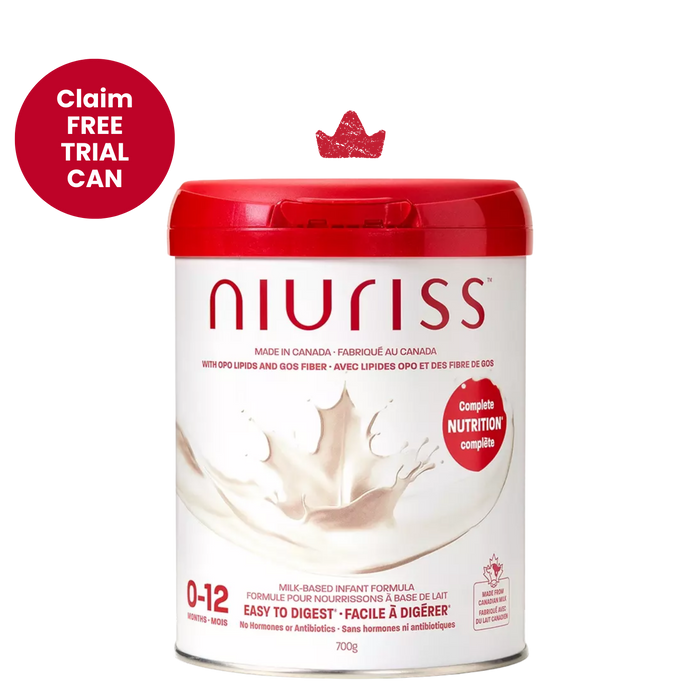 Free Niuriss Infant Formula Can Sample