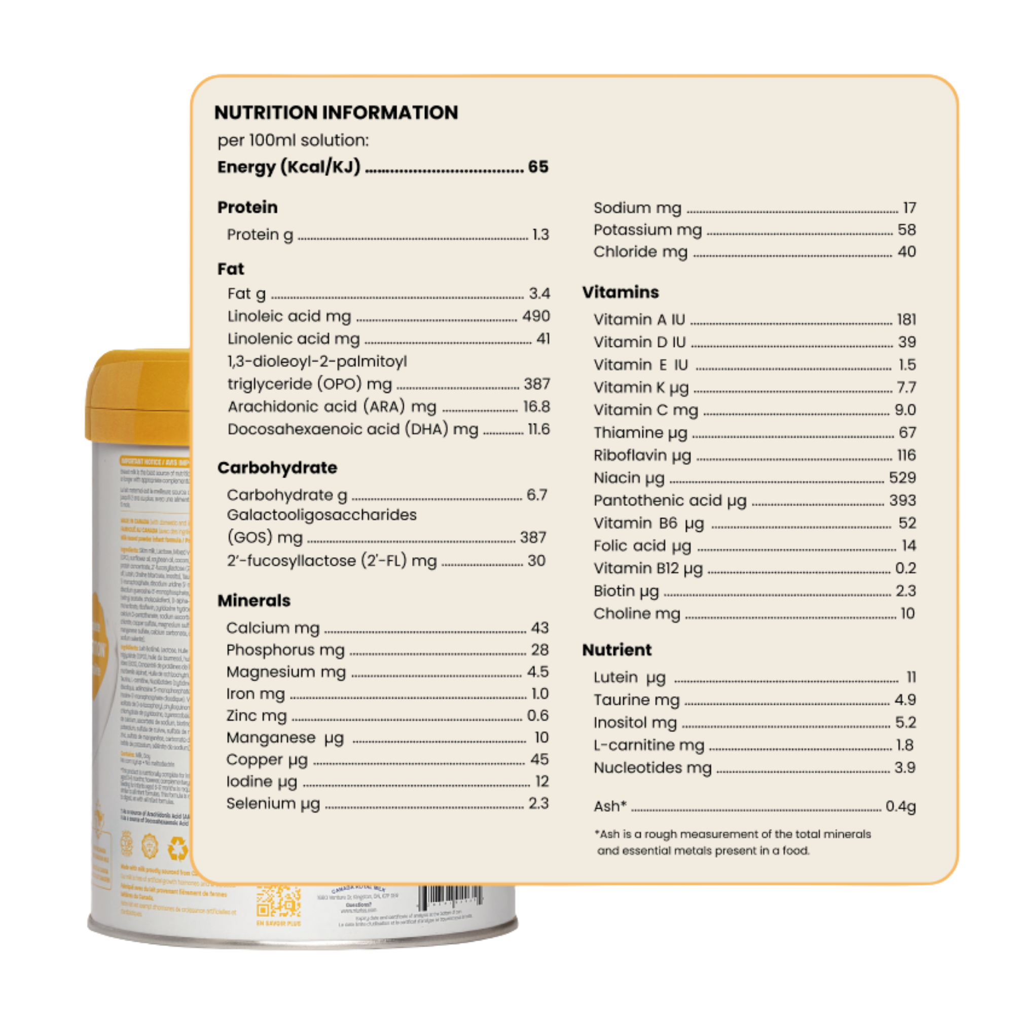 Niuriss SMART Infant Formula | 0-12 months