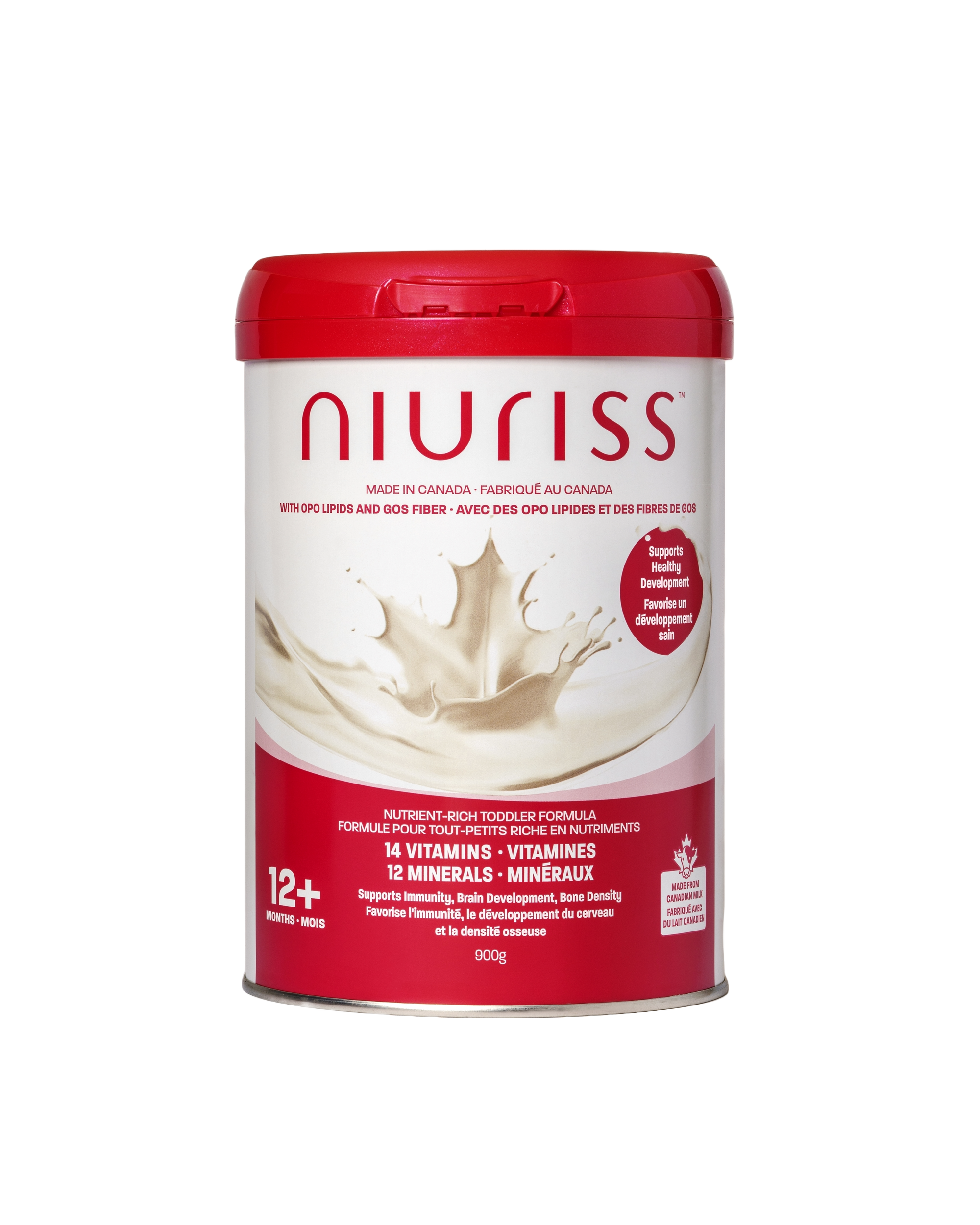 Front View of Niuriss Toddler Formula